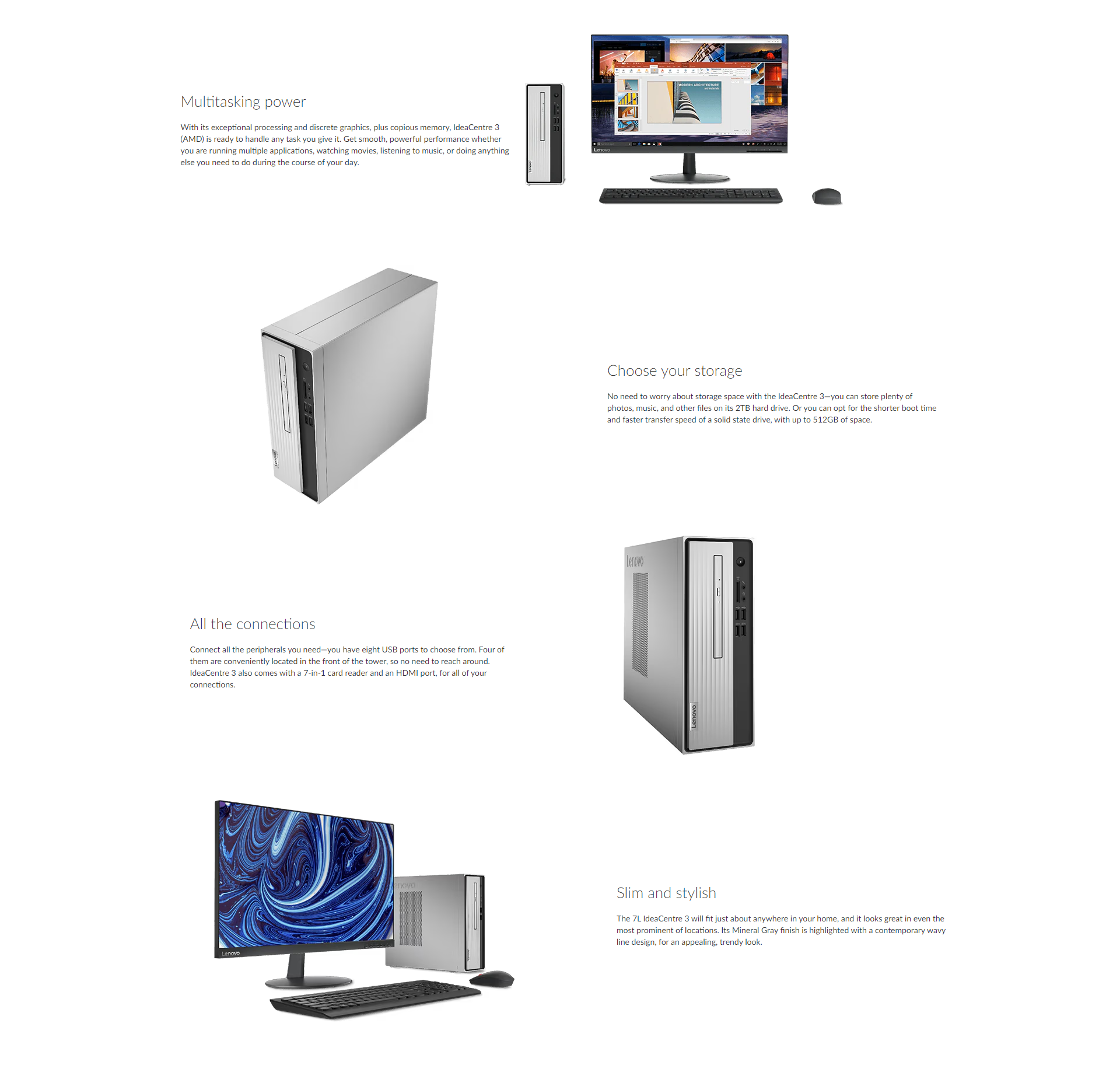 Lenovo IdeaCentre 3 Desktop