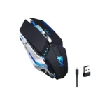 Wireless Gaming mouse 2.4Ghz Rechargeable - Thunder wolf Q15