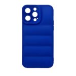 By Tech-Tok Puffer Fashionable Protective Case for iPhone 12 Pro Max- Blue