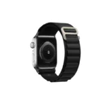 By Tech-Tok Alpine Loop Band for Apple watch 49MM- Black
