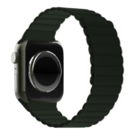By Tech-Tok Magnetic Band for Apple Watch 49MM- Dark Green