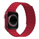 By Tech-Tok Magnetic Band for Apple Watch 49MM- Red