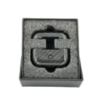 By Tech-Tok Genuine Carbon Fiber Case for Airpods 3- Black