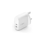 Belkin 40W USB Type C PD Wall Charger (Dual Usb-C Ports)