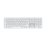Apple - Magic Keyboard with Touch ID and Numeric Keypad for Mac models with Apple silicon - Arabic - White Keys