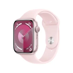 Apple Watch Series 9 GPS + Cellular 41mm Pink Aluminum Case with Light Pink Sport Band | Tech Tok | Dubai