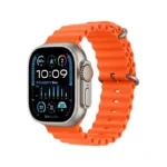 Apple Watch Ultra 2 GPS + Cellular 49mm Titanium Case with Orange Ocean Band |
