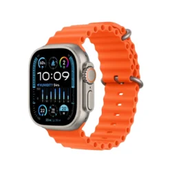 Apple Watch Ultra 2 GPS + Cellular 49mm Titanium Case with Orange Ocean Band |