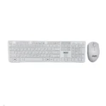 MSI RF1430W Wireless Keyboard with Arabic + MA004W Wireless Mouse Set - White