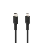 Belkin - BoostCharge USB-C to Lightning Cable (1m _ 3.3ft, Black)