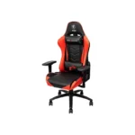 MSI MAG CH120 Gaming Chair - PVC Leather, Steel Base, 180° Recline, Gas Lift Piston, Tilt Lock