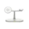 3 in 1 Magnetic Wireless Charger Station For iPhone 15 14 13 12 Pro Max Apple Watch 8 7 Airprods Pro Macsafe Fast Charging Stand - White