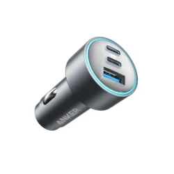 67W Powerful Triple-Port Car Charger - Anker Car Charger (67W, 3Ports) | Tech-Tok