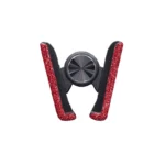 Car Phone Bracket - Women's Crystal Diamond Phone Bracket | Car Interior Accessory Bracket - Red Stand