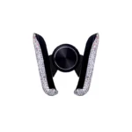 Car Phone Bracket - Women's Crystal Diamond Phone Bracket - Car Interior Accessory Bracket - White stand