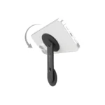 Continuity Flip iPhone Laptop Mount, Slim Magnetic Phone Holder Swivels 180° for Laptops and Monitors, Adjustable Magnetic Arm - Black