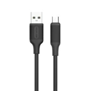 Green Lion USB-A to USB-C PVC Cable 1M 2.4A