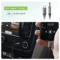 Green Lion USB-C to AUX Braided Cable 1M - Black