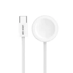 Green Lion iWatch Charger USB-C To Wireless Charger - White