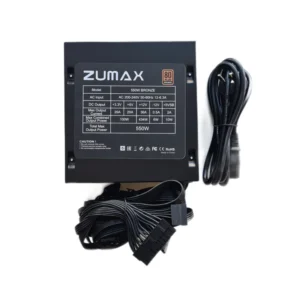 Zumax 550w 650w 700w 750w fully module power supply gaming power supply PSU