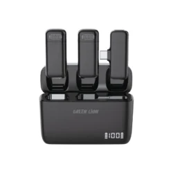 Green Lion Duo Cast Wireless Type-C Mic - Black