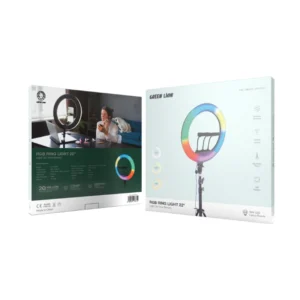 Green Lion RGB Ring Light 22 - Black