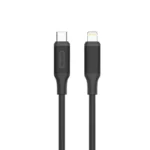 Green Lion USB-C to Lightning PVC Cable 2M - Black