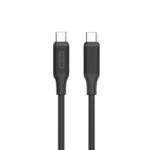 Green Lion USB-C to USB-C PVC Cable 2M - Black
