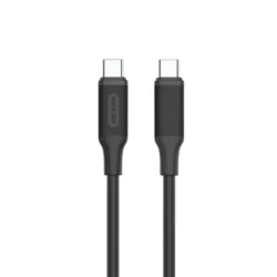 Green Lion USB-C to USB-C PVC Cable 2M - Black