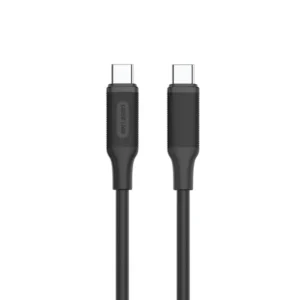 Green Lion USB-C to USB-C PVC Cable 2M - Black