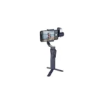 Porodo 3-Axis Ai Tracker & Light Gimbal Stabilizer - Black